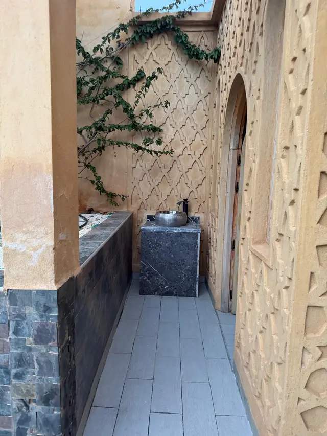 Le hammam beldi en zellige